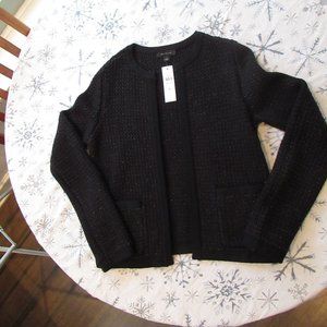 Sparkly Open Cardigan